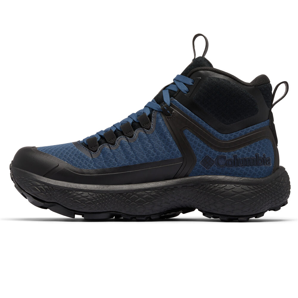 Columbia bota trekking hombre ESCAPE THRIVE TITANIUM MID OUTDRY AZUL vista trasera