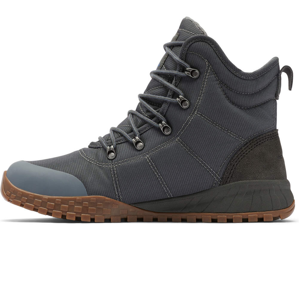Columbia bota trekking hombre FAIRBANKS OMNI-HEAT GRIS vista superior
