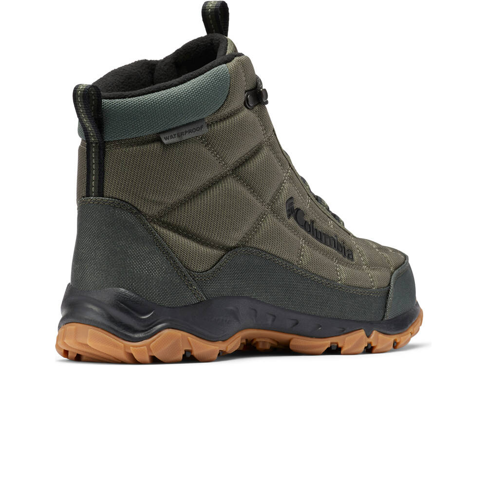 Columbia bota trekking hombre FIRECAMP BOOT VERDE puntera