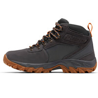 Columbia bota trekking hombre NEWTON RIDGE PLUS II SUEDE WATERPROOF GRIS vista superior