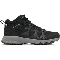 Columbia bota trekking hombre PEAKFREAK II MID OUTDRY NEGRO lateral exterior