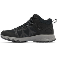 Columbia bota trekking hombre PEAKFREAK II MID OUTDRY NEGRO vista superior