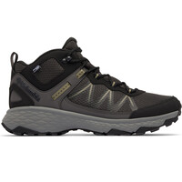 Columbia bota trekking hombre PEAKFREAK RUSH MID OUTDRY GRIS lateral exterior