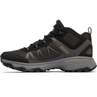 Columbia bota trekking hombre PEAKFREAK RUSH MID OUTDRY GRIS vista trasera