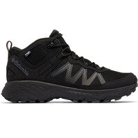 Columbia bota trekking hombre PEAKFREAK RUSH MID OUTDRY NEGRO lateral exterior