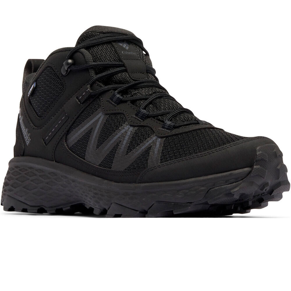 Columbia bota trekking hombre PEAKFREAK RUSH MID OUTDRY NEGRO lateral interior