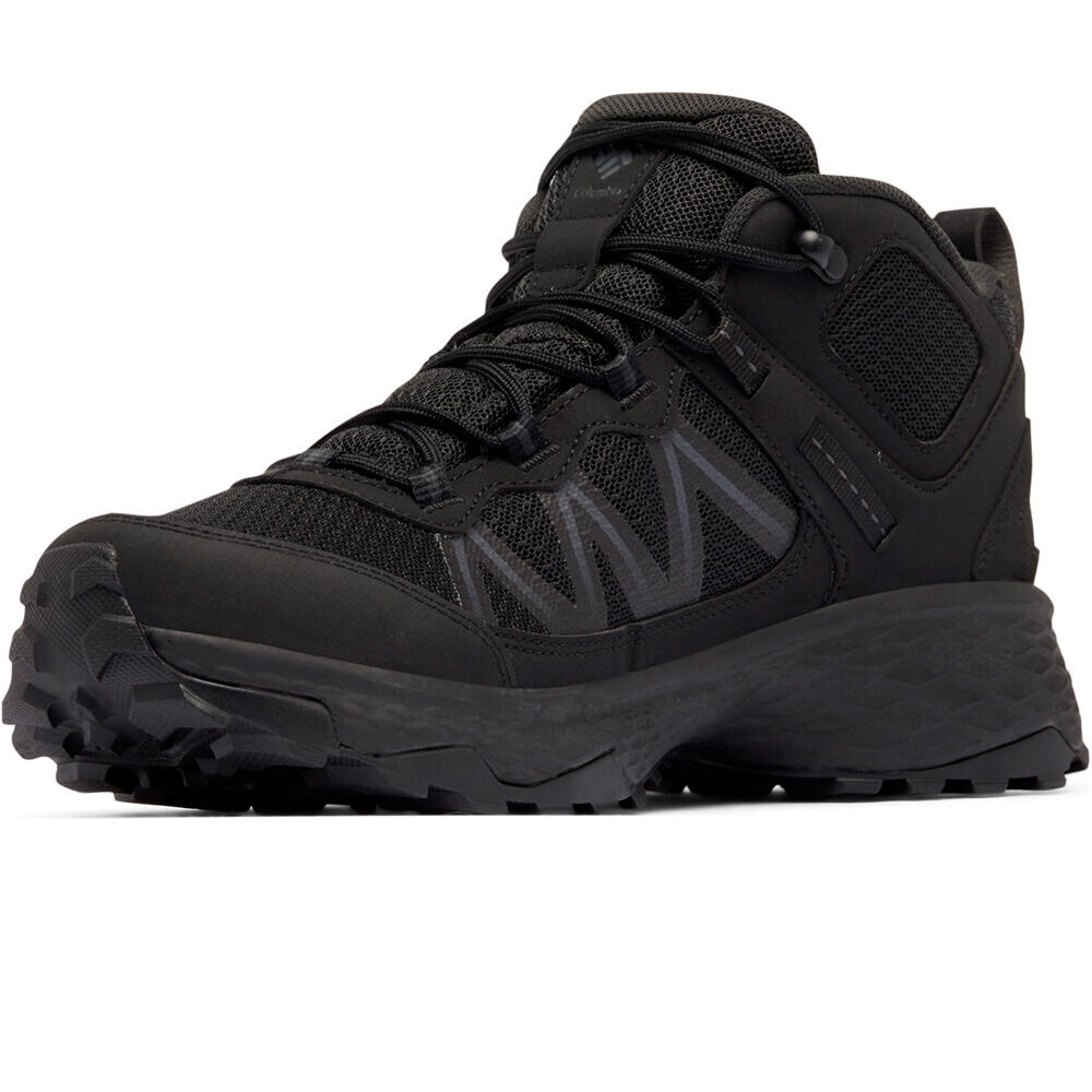 Columbia bota trekking hombre PEAKFREAK RUSH MID OUTDRY NEGRO vista superior