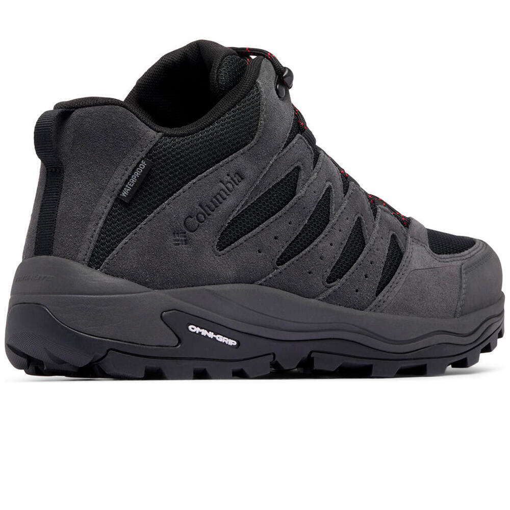 Columbia bota trekking hombre REDMOND IV MID WATERPROOF NEGRO 06
