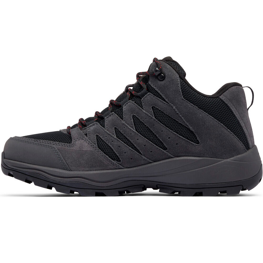 Columbia bota trekking hombre REDMOND IV MID WATERPROOF NEGRO vista trasera