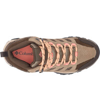 Columbia bota trekking mujer CRESTWOOD MID WATERPROOF VERDE 06