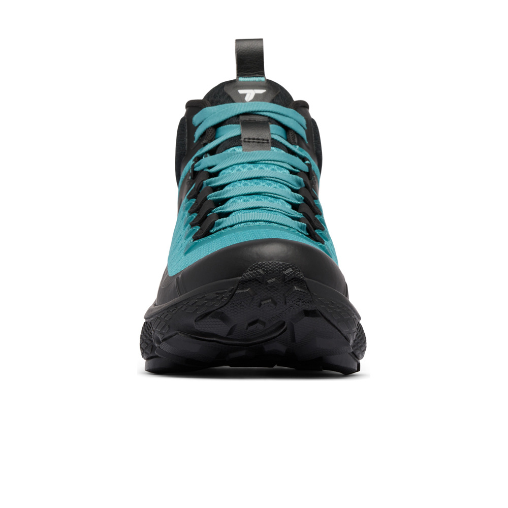 Columbia bota trekking mujer ESCAPE THRIVE TITANIUM MID OUTDRY VERDE lateral interior