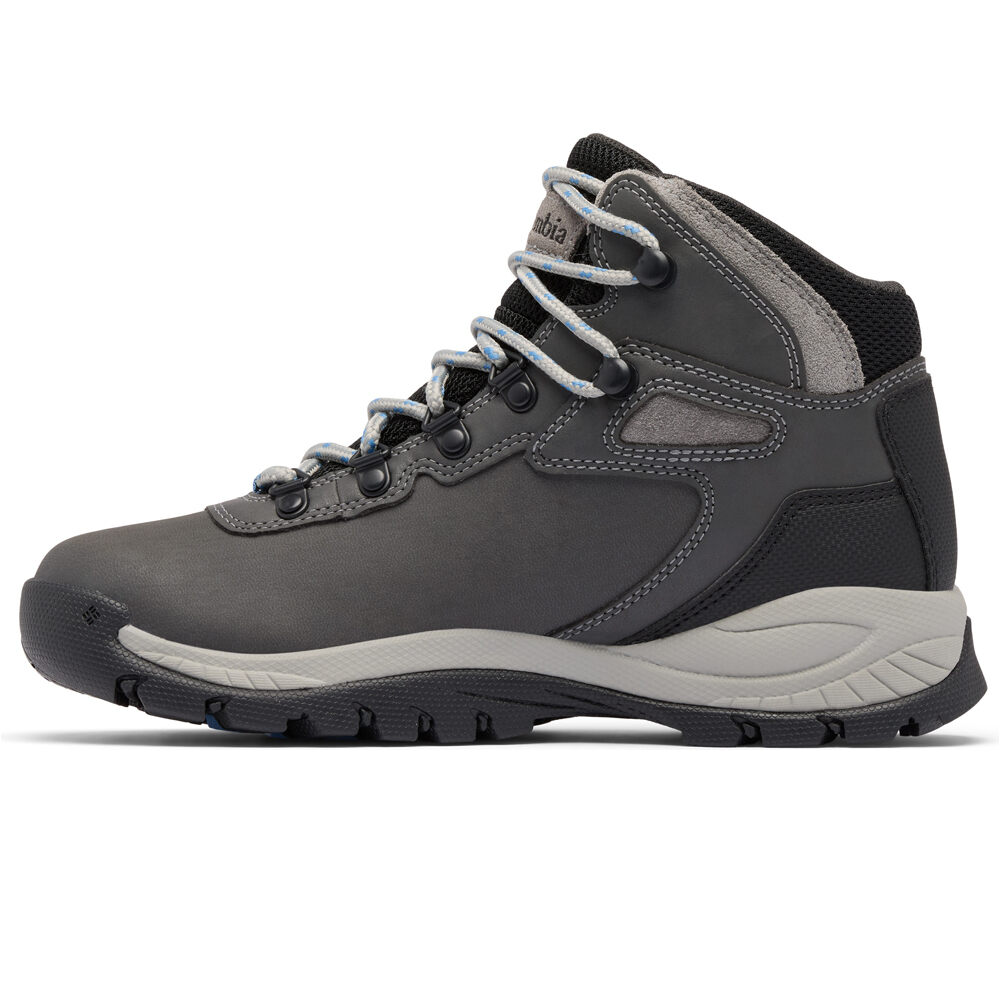 Columbia bota trekking mujer NEWTON RIDGE PLUS GRIS vista superior