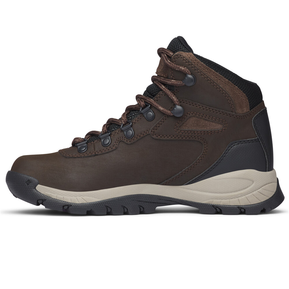 Columbia bota trekking mujer NEWTON RIDGE PLUS MARRON vista superior
