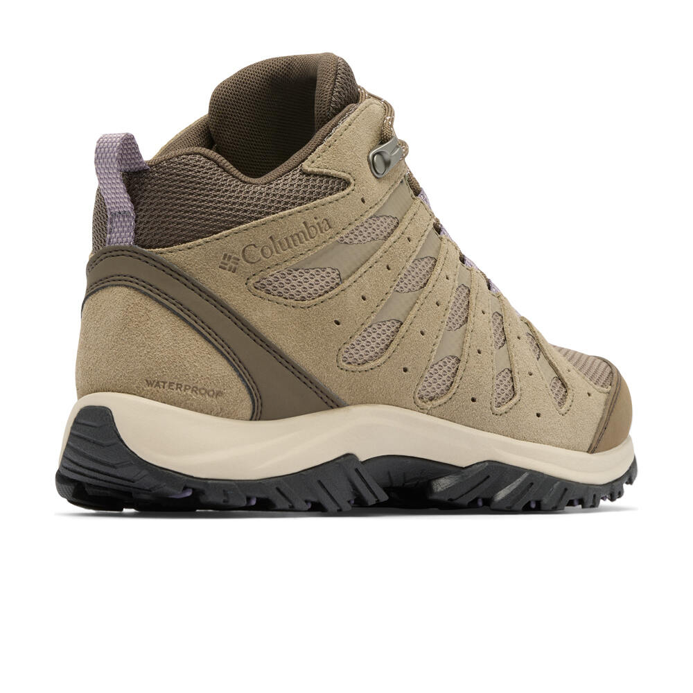 Columbia bota trekking mujer REDMOND III MID WATERPROOF MARRON vista trasera