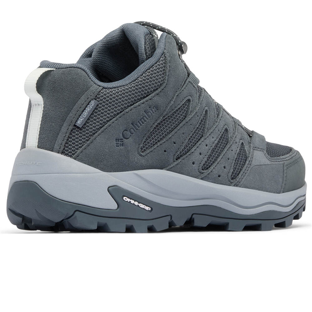 Columbia bota trekking mujer REDMOND IV MID WATERPROOF GRIS 06