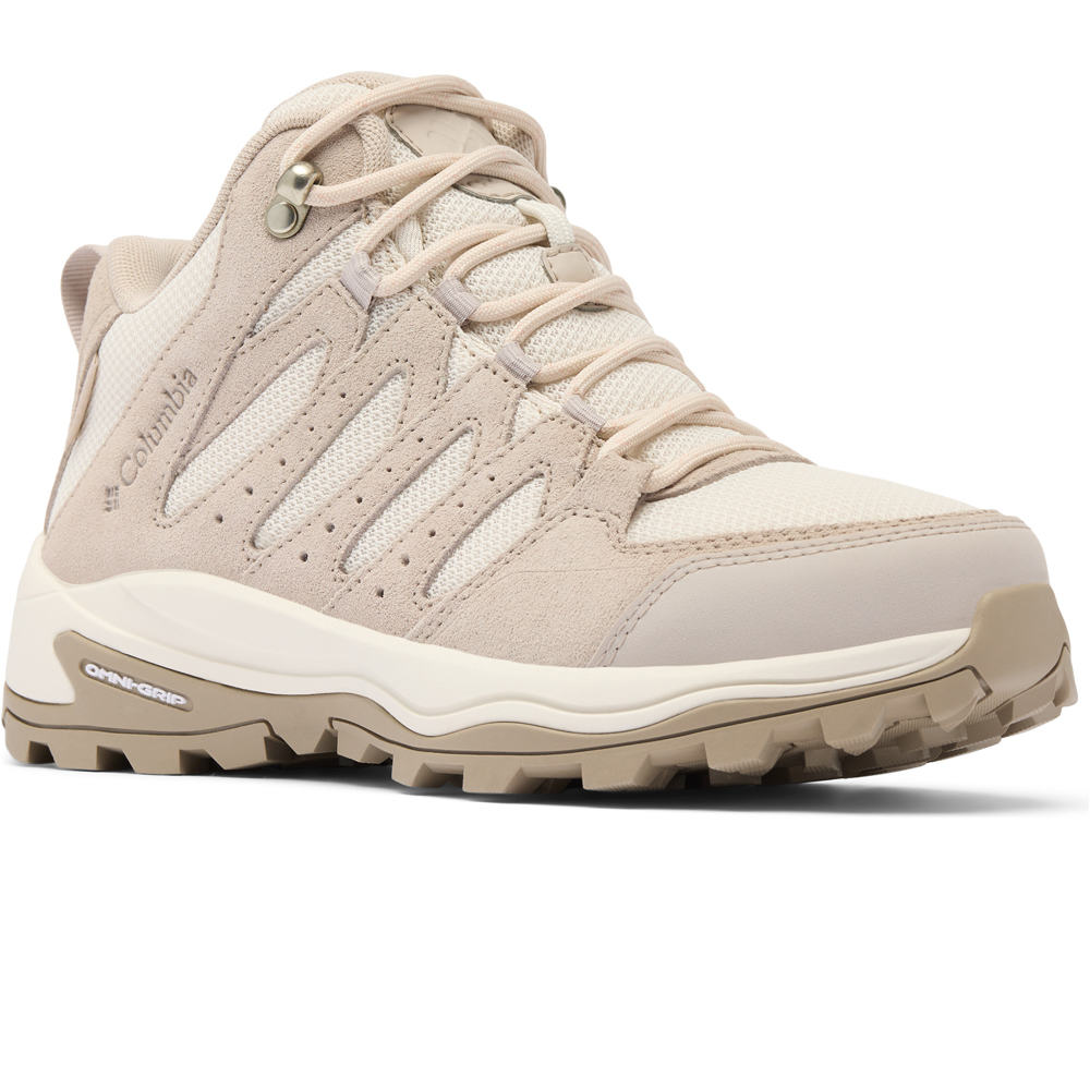 Columbia bota trekking mujer REDMOND IV MID WATERPROOF GRIS lateral interior