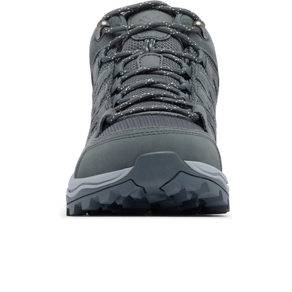 Columbia bota trekking mujer REDMOND IV MID WATERPROOF GRIS puntera