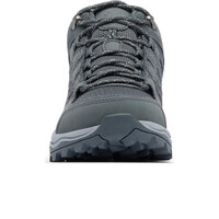 Columbia bota trekking mujer REDMOND IV MID WATERPROOF GRIS puntera