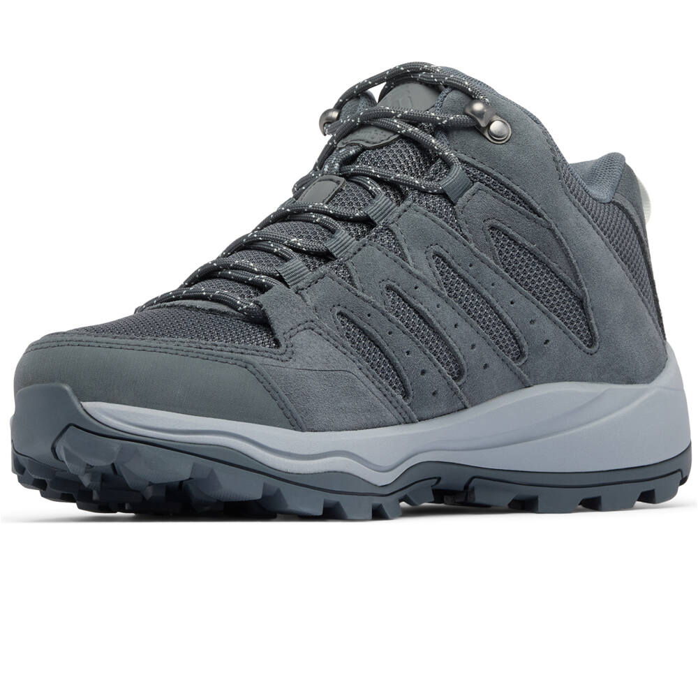 Columbia bota trekking mujer REDMOND IV MID WATERPROOF GRIS vista superior