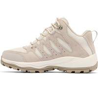 Columbia bota trekking mujer REDMOND IV MID WATERPROOF GRIS vista superior