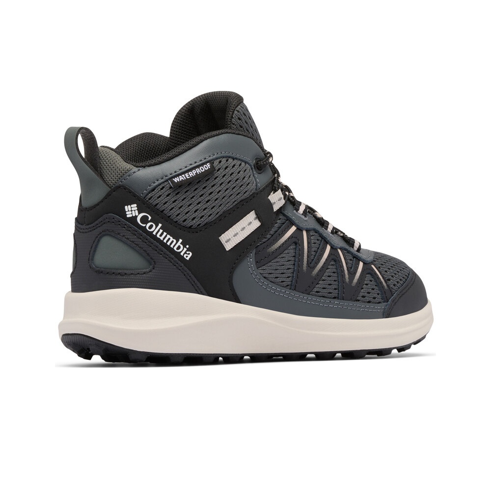Columbia bota trekking niño PEAKFREAK RUSH MID WATERPROOF NEGRO 05