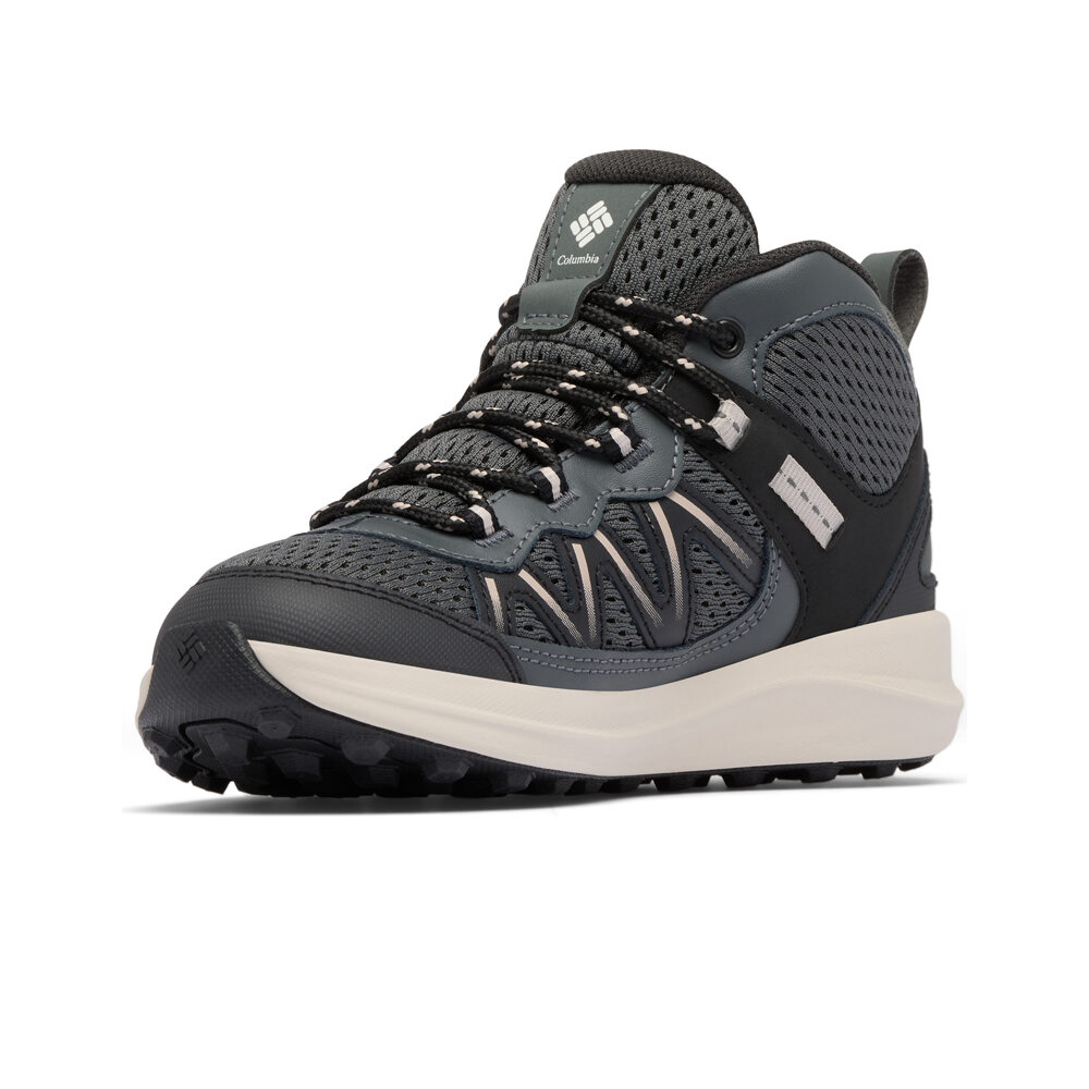Columbia bota trekking niño PEAKFREAK RUSH MID WATERPROOF NEGRO 06