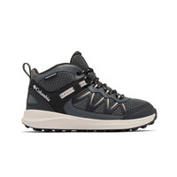 Columbia bota trekking niño PEAKFREAK RUSH MID WATERPROOF NEGRO lateral exterior