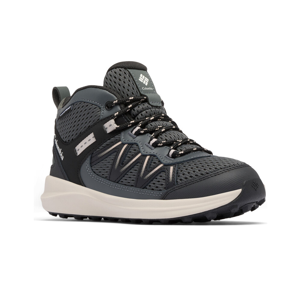 Columbia bota trekking niño PEAKFREAK RUSH MID WATERPROOF NEGRO lateral interior