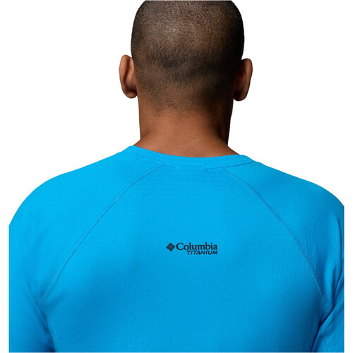 Columbia camisa montaña manga corta hombre DRIVENTURE AZUL