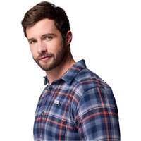 Columbia camisa montaña manga larga hombre CORNELL WOODS AZUL 04
