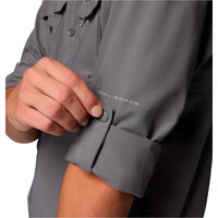 Columbia camisa montaña manga larga hombre SILVER RIDGE UTILITY II GRIS 04
