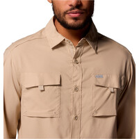 Columbia camisa montaña manga larga hombre SILVER RIDGE UTILITY II MARRON 05