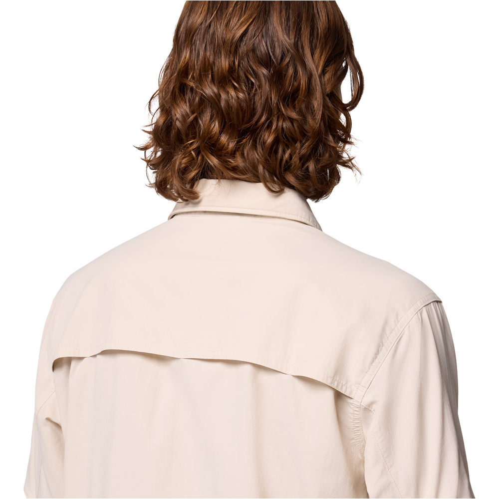 Columbia camisa montaña manga larga hombre SKIEN VALLEY MARRON 05