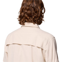 Columbia camisa montaña manga larga hombre SKIEN VALLEY MARRON 05