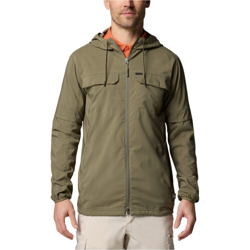 Columbia camisa montaña manga larga hombre SKIEN VALLEY VERDE