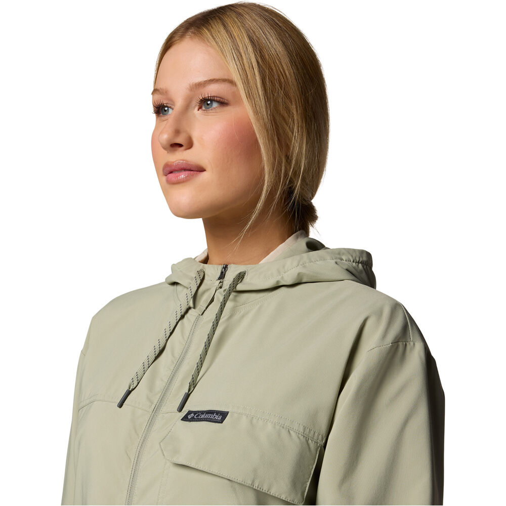 Columbia camisa montaña manga larga mujer SKIEN VALLEY VERDE 04
