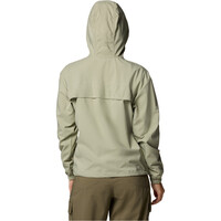 Columbia camisa montaña manga larga mujer SKIEN VALLEY VERDE vista trasera