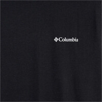 Columbia camiseta montaña manga corta hombre CSC Outdoor Back Graphic Tee NEGRO vista detalle