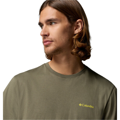 COLUMBIA CSC OUTDOOR BACK GRAPHIC verde