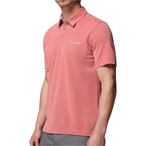COLUMBIA NELSON POINT POLO rojo