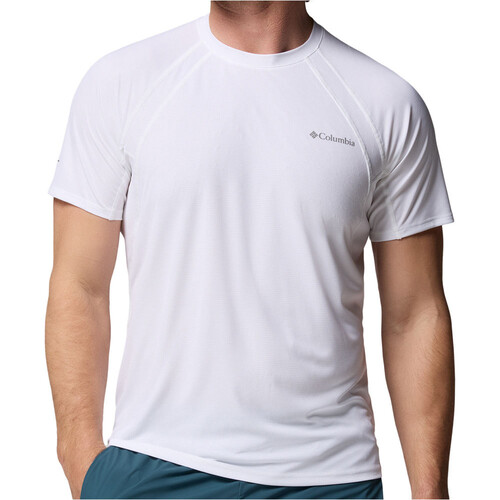 Columbia camiseta montaña manga corta hombre STEALTH SPRING BLANCO