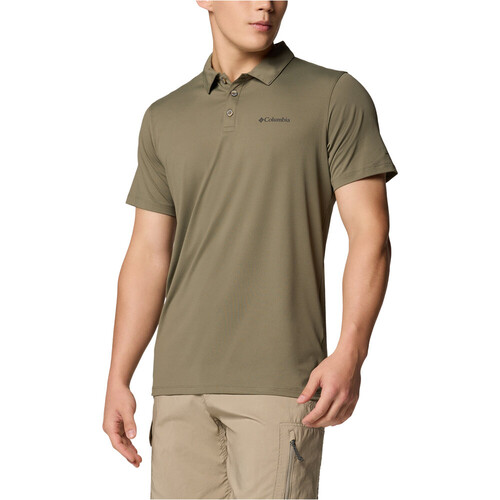 Columbia camiseta montaña manga corta hombre TECH TRAIL UTILITY VERDE