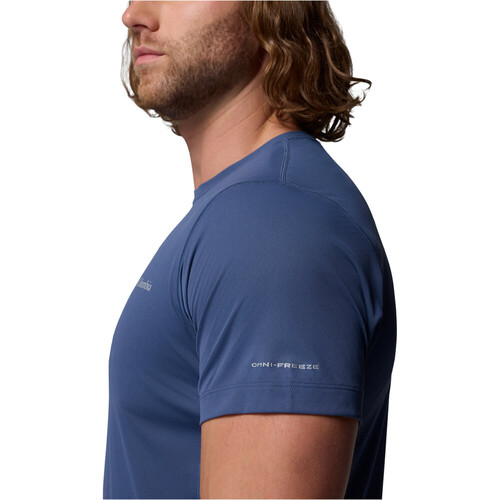 Columbia camiseta montaña manga corta hombre ZERO RULES LIGHT AZUL