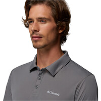 Columbia camiseta montaña manga corta hombre ZERO RULES LIGHT GRIS 03