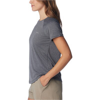 Columbia camiseta montaña manga corta mujer BOGATA BAY NEGRO 03
