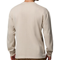 Columbia camiseta montaña manga larga hombre ECHO PASSAGE MARRON vista trasera