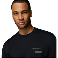 Columbia camiseta montaña manga larga hombre ECHO PASSAGE NEGRO 03