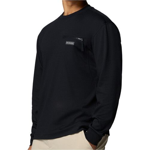 Columbia camiseta montaña manga larga hombre ECHO PASSAGE NEGRO