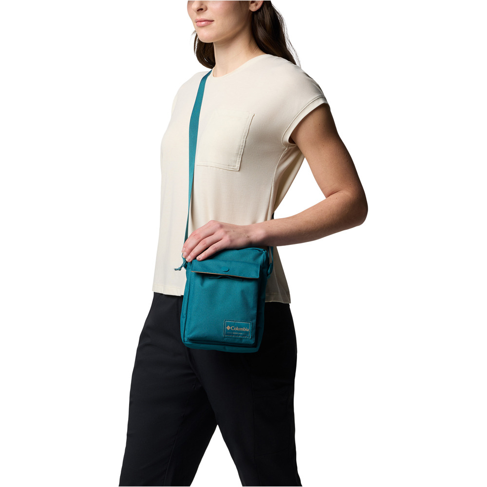 Columbia carteras montaña ZIGZAG II SIDE BAG VERDE 06