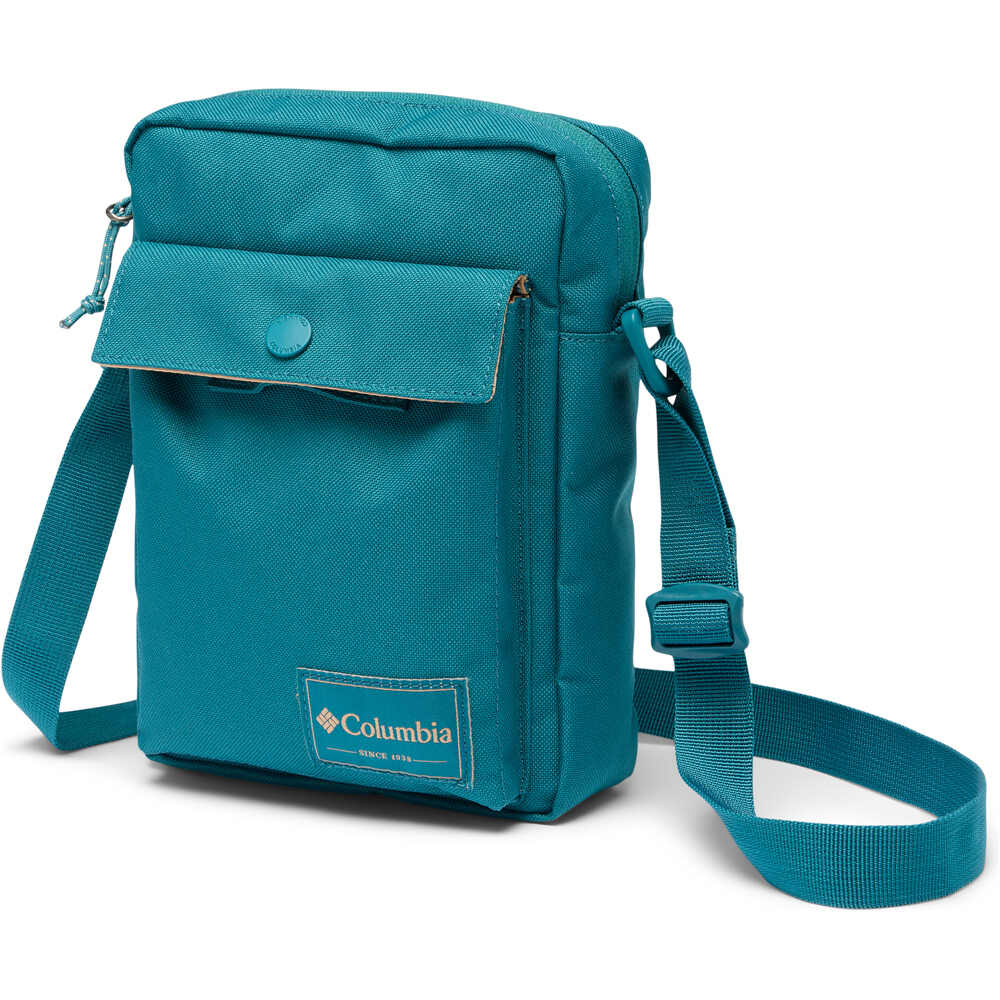 Columbia carteras montaña ZIGZAG II SIDE BAG VERDE vista frontal
